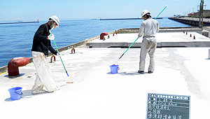 海洋土木塩害補修工事